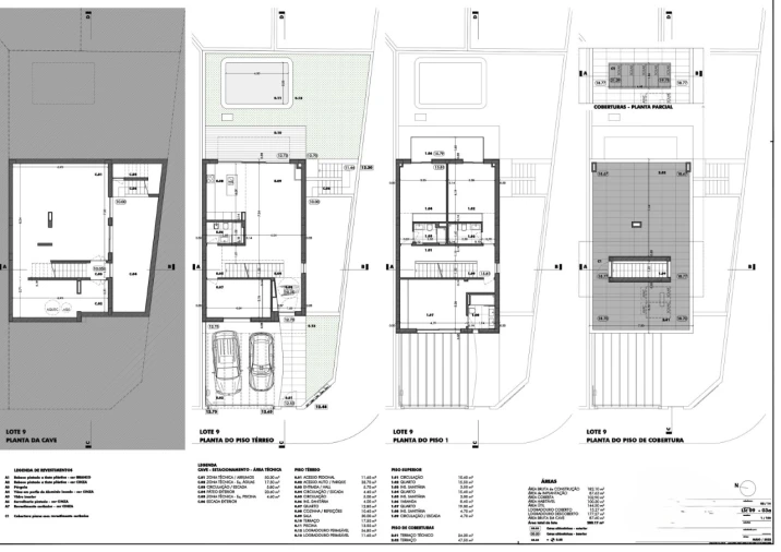 Moradia T4 para Venda em Montenegro Planta 1