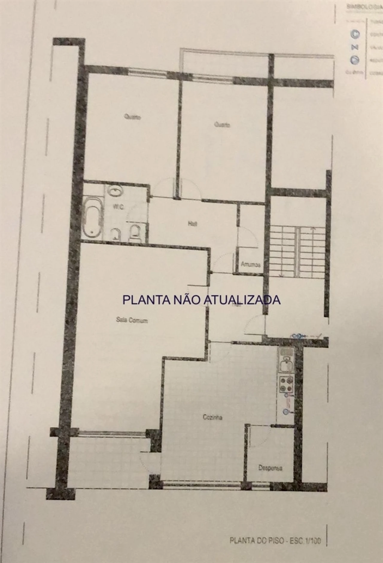 Apartamento T3 para Venda em Avidos e Lagoa Foto 37