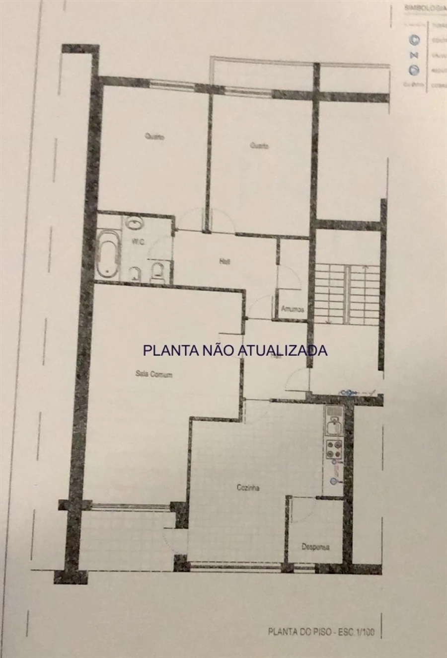 Apartamento T3 para Venda em Avidos e Lagoa Foto 37