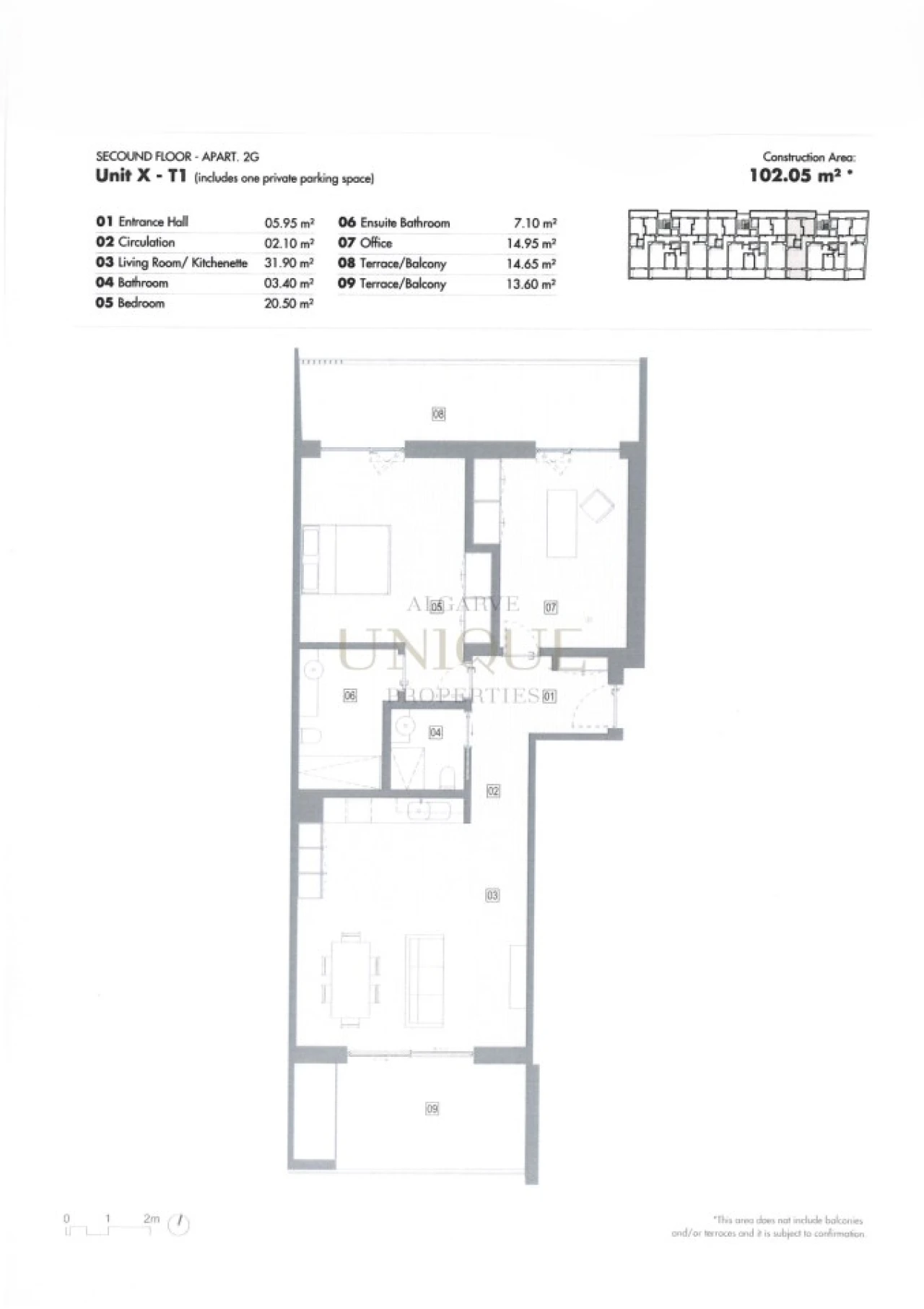 Apartamento T2 para Venda em Lagos (São Sebastião e Santa Maria) Foto 17