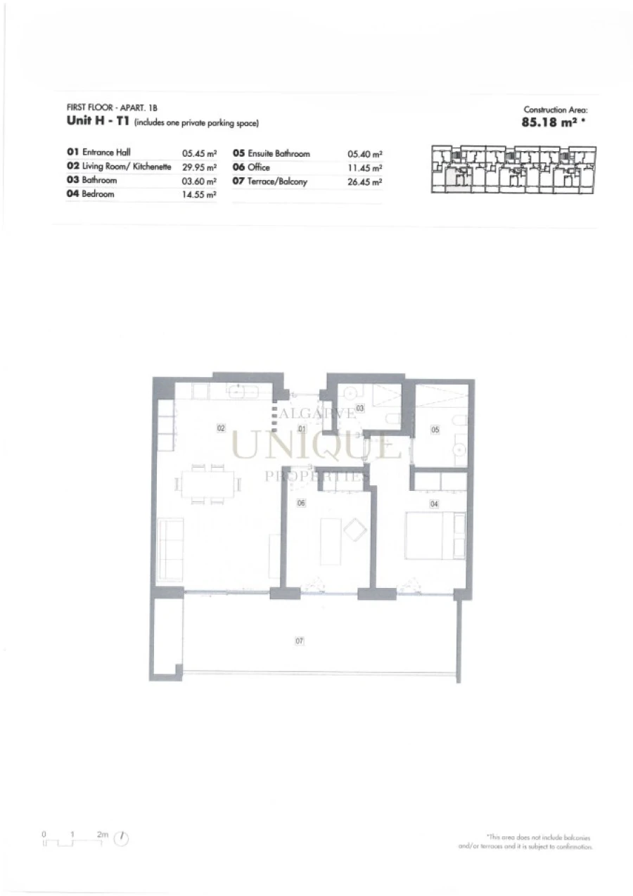 Apartamento T2 para Venda em Lagos (São Sebastião e Santa Maria) Foto 15