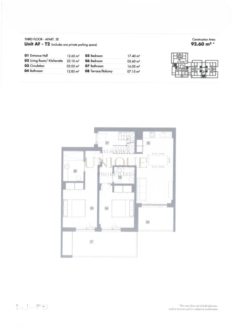 Apartamento T2 para Venda em Lagos (São Sebastião e Santa Maria) Foto 16