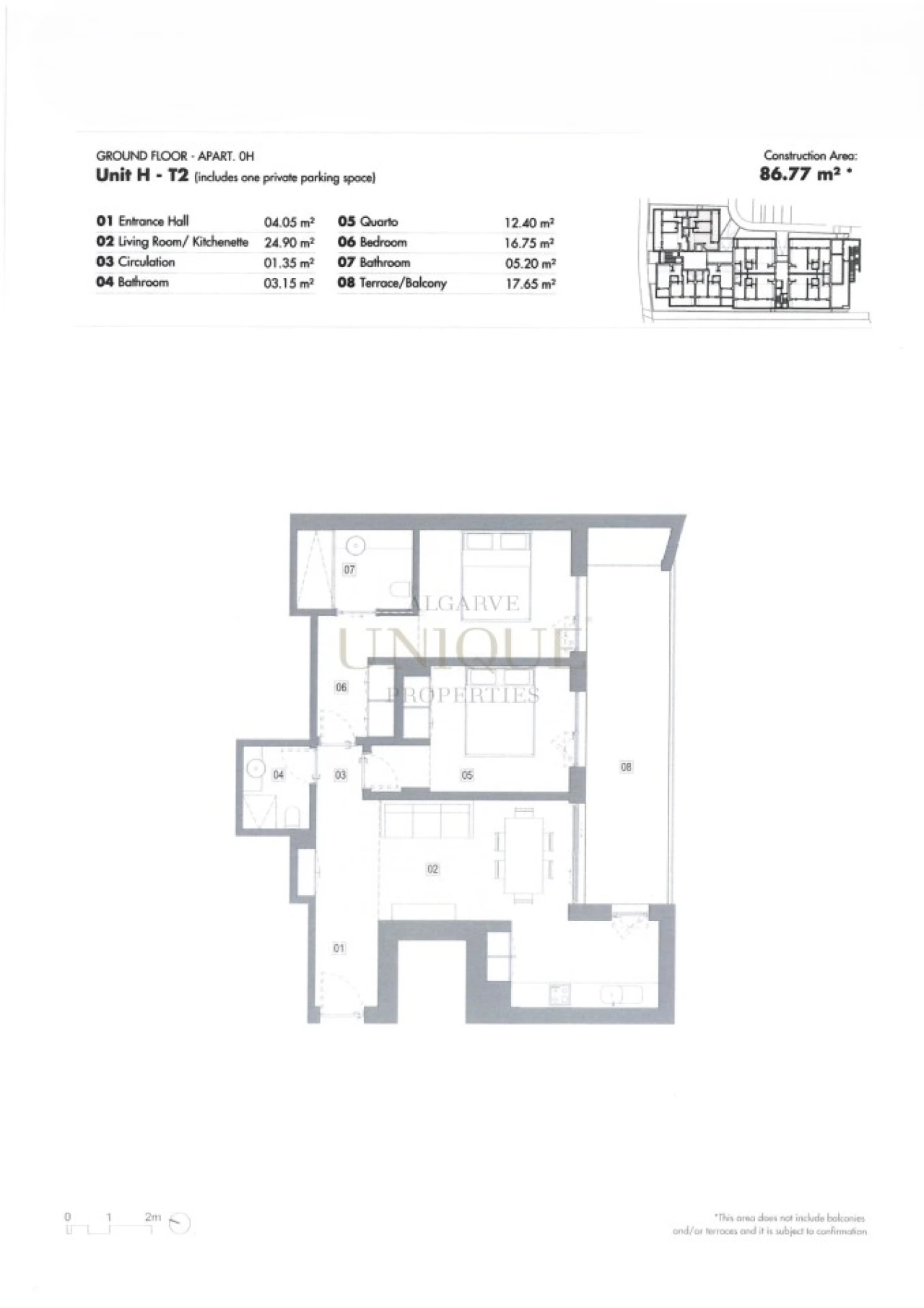 Apartamento T2 para Venda em Lagos (São Sebastião e Santa Maria) Foto 14