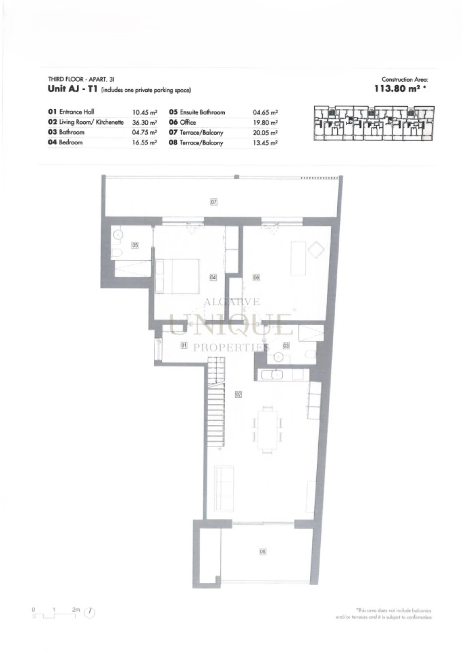 Apartamento T2 para Venda em Lagos (São Sebastião e Santa Maria) Foto 19
