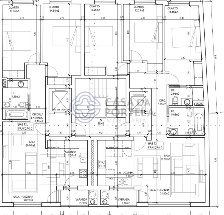 Apartamento T2 para Venda em Corroios Foto 21