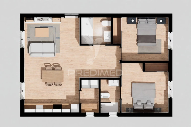 Moradia T2 para Venda em Gafanha do Carmo Foto 9