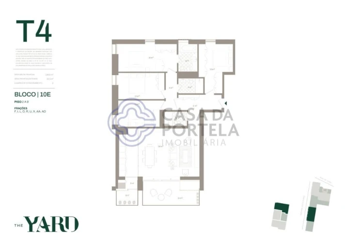 Apartamento T4 para Venda em Santa Marinha e São Pedro da Afurada Foto 31