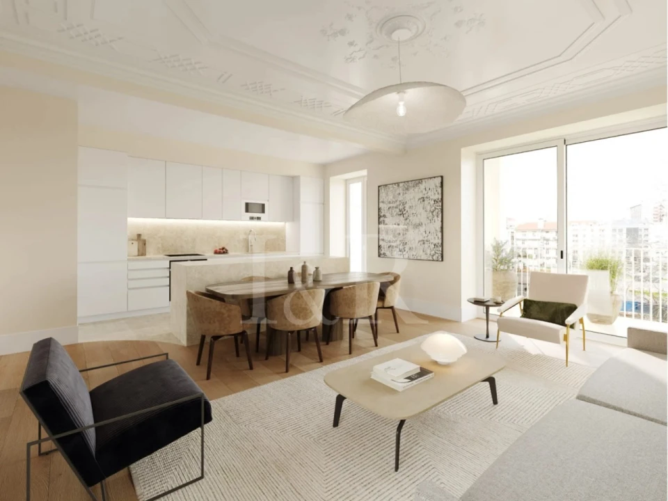 Apartamento T2 para Venda em Avenidas Novas Foto 3