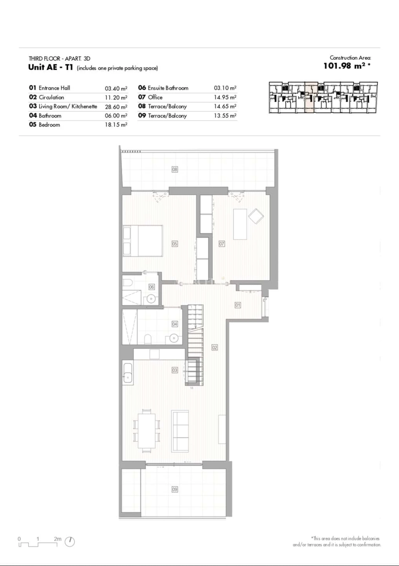 Apartamento T1 para Venda em Lagos (São Sebastião e Santa Maria) Foto 9