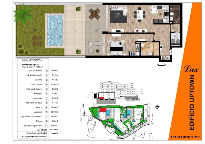 Apartamento T1 para Venda em Funchal (Santa Luzia) Foto 3