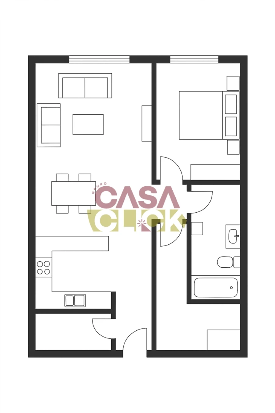 Moradia T2 para Venda em Brogueira, Parceiros de Igreja e Alcorochel Foto 26