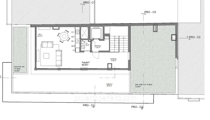 Apartamento T3 para Venda em Espinho Foto 46