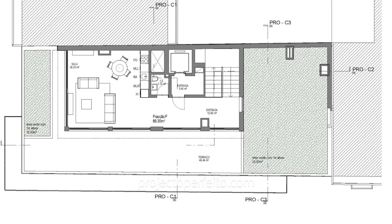 Apartamento T3 para Venda em Espinho Foto 46