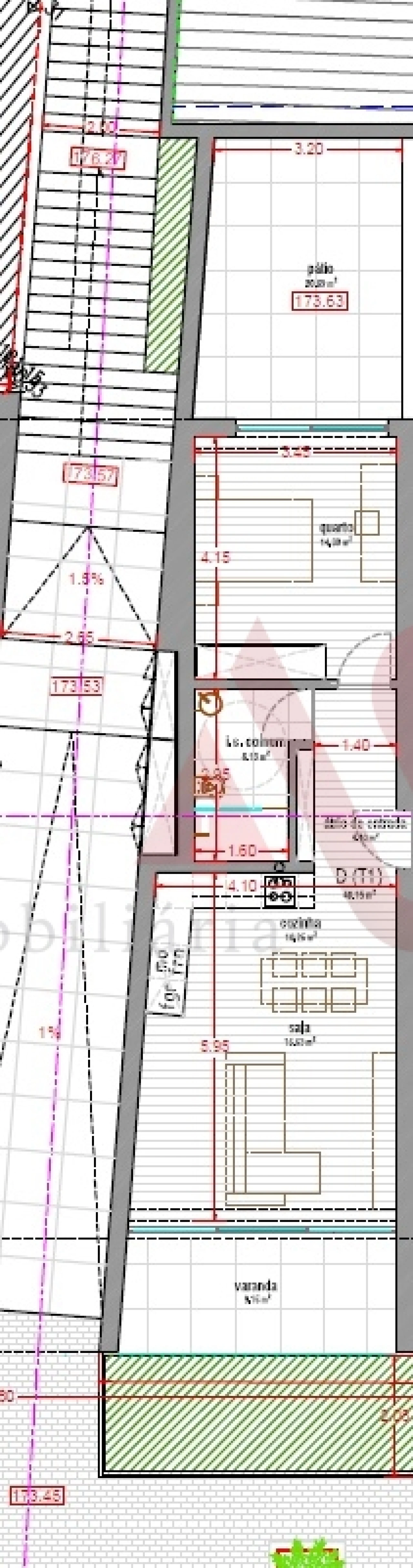 Apartamento T1 para Venda em Selho (São Jorge) Foto 29