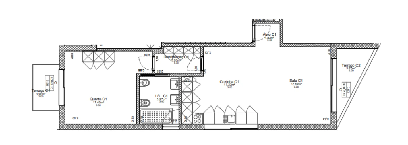 Apartamento T1 para Venda em Gafanha da Nazaré Foto 17
