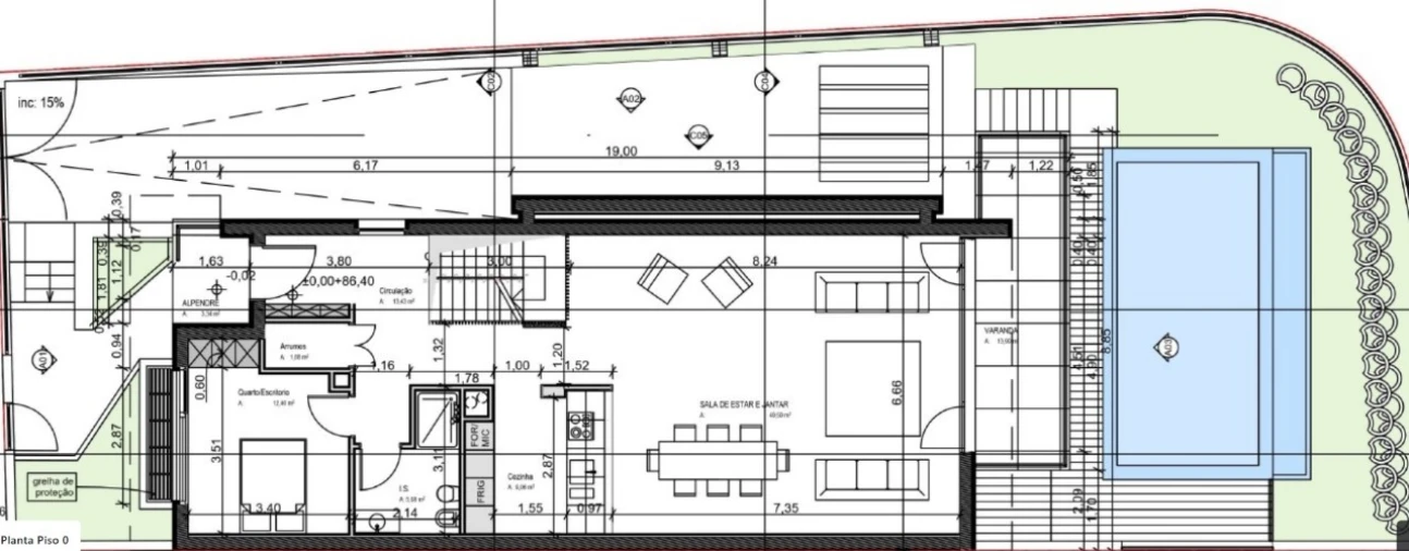 Moradia T4 para Venda em Ericeira Planta 1