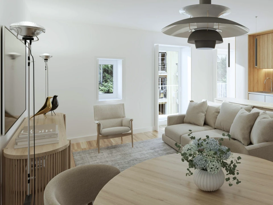 Apartamento T2 para Venda em Santo António Foto 2
