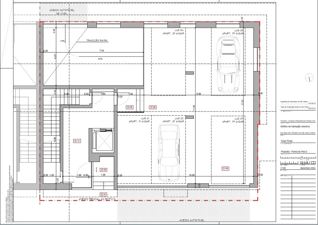 Apartamento T4 para Venda em Cascais e Estoril Planta 4