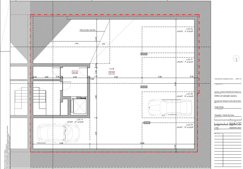 Apartamento T4 para Venda em Cascais e Estoril Planta 3