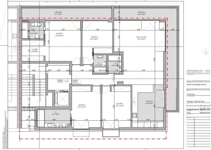 Apartamento T4 para Venda em Cascais e Estoril Planta 5