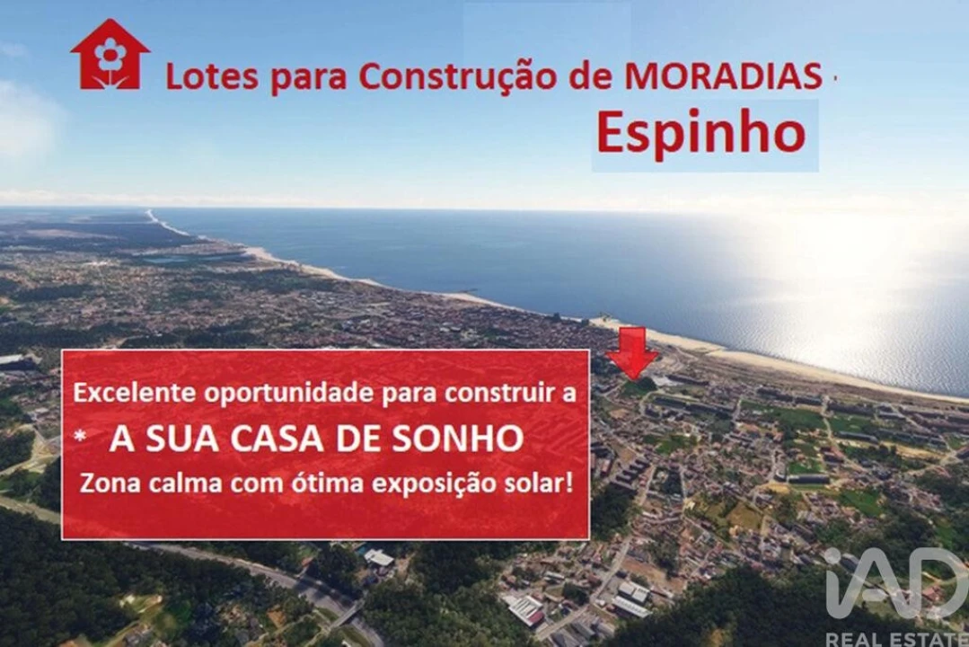 Terreno para Venda em Anta e Guetim Foto 2