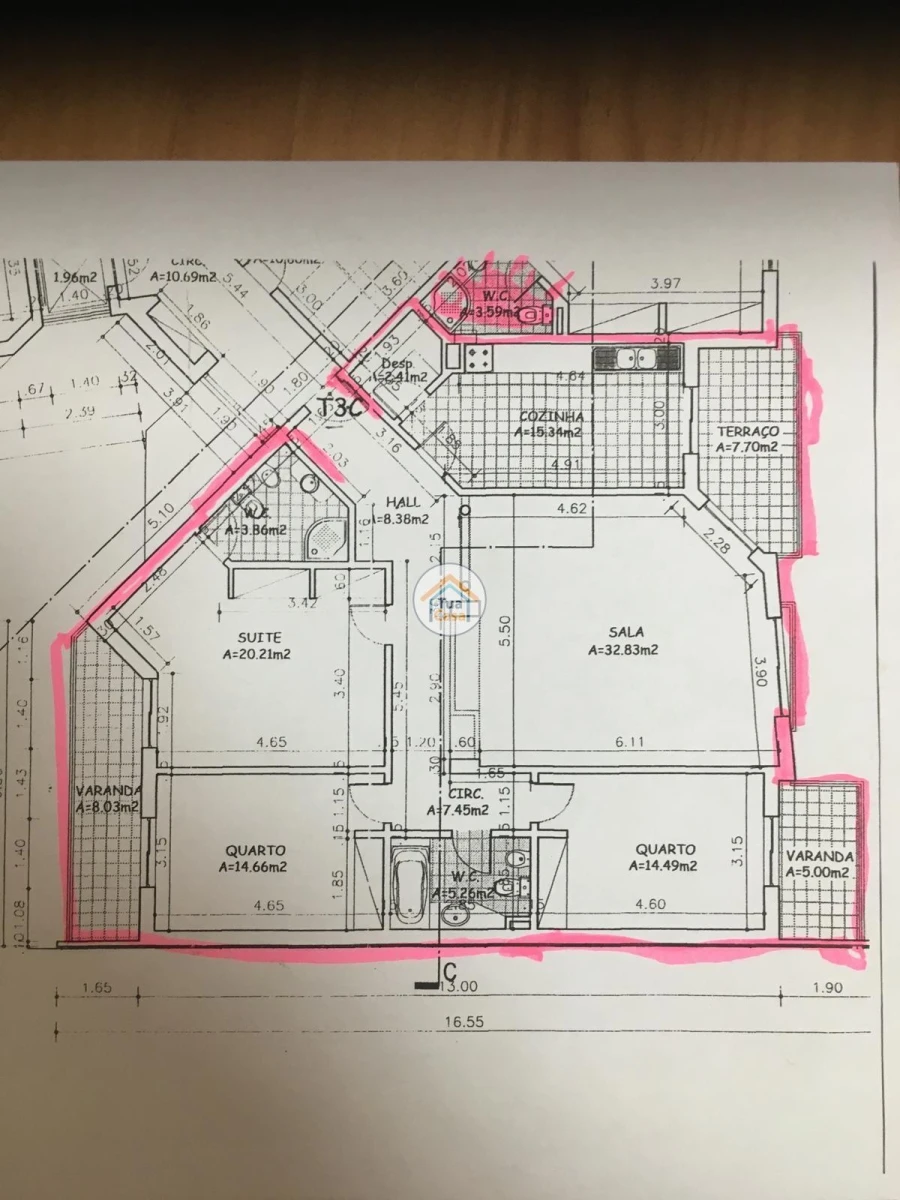 Apartamento T3 para Venda em Olhão Foto 36