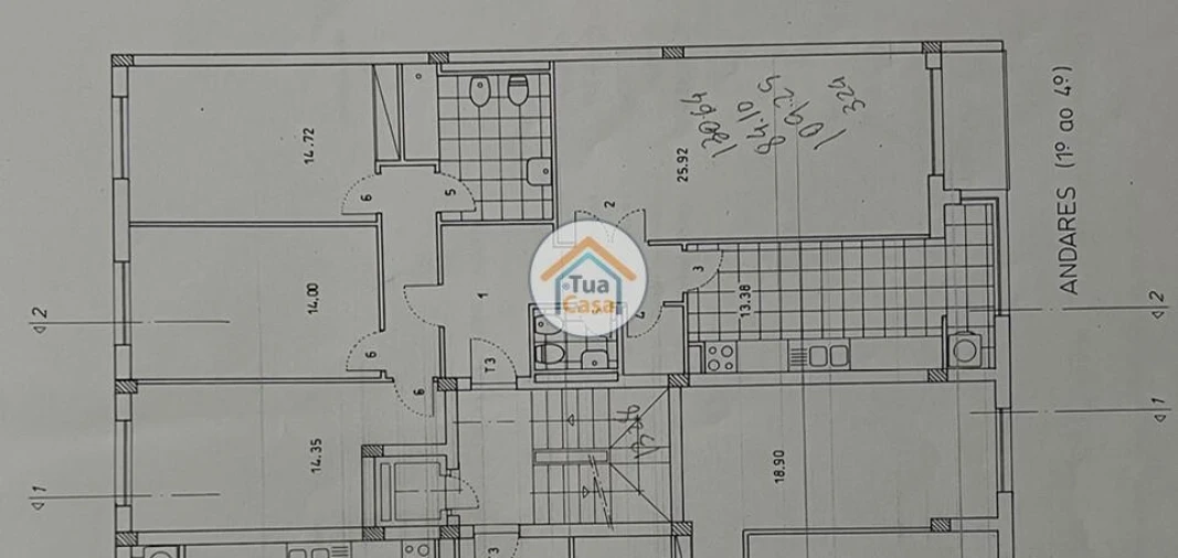 Apartamento T3 para Venda em Braga (Maximinos, Sé e Cividade) Foto 24