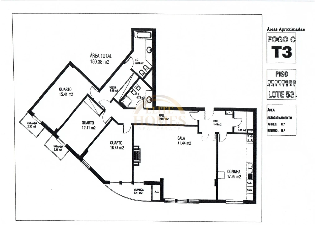 Apartamento T3 para Venda em Algés, Linda-A-Velha e Cruz Quebrada-Dafundo Foto 38