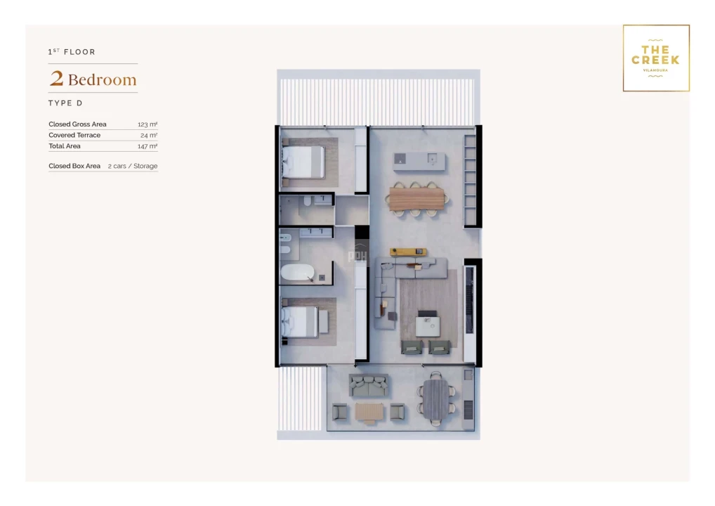 Apartamento T2 para Venda em Quarteira Foto 21