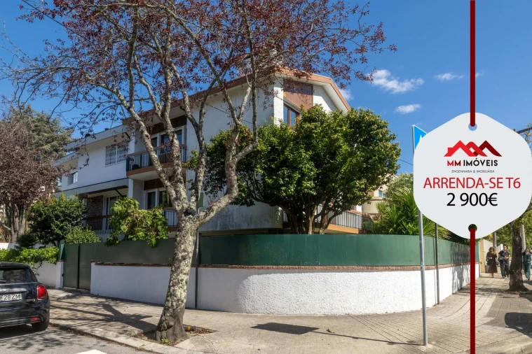 Moradia T6 para Arrendamento em Lordelo do Ouro e Massarelos