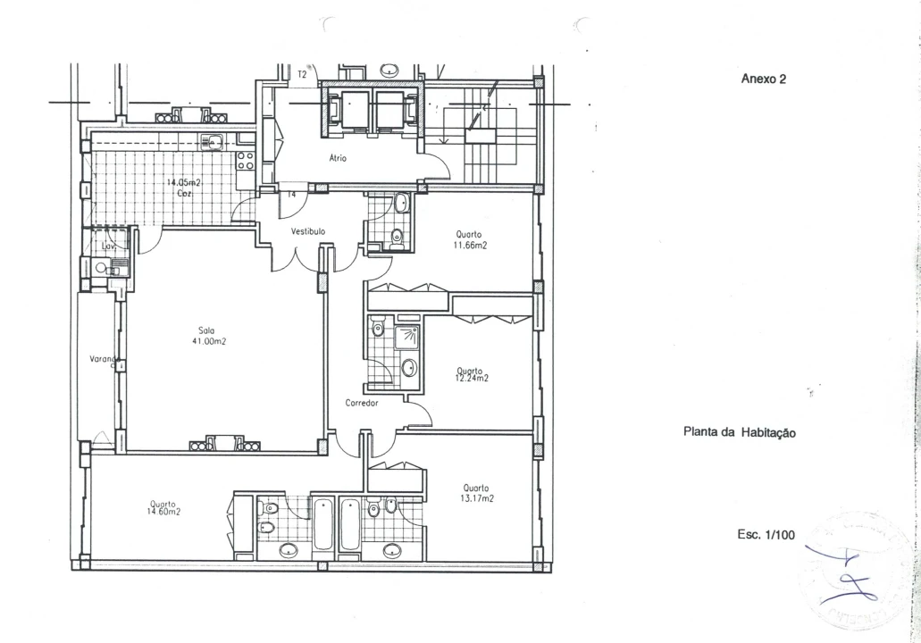 Apartamento T4 para Venda em Castêlo da Maia Foto 42
