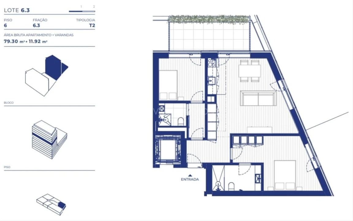 Apartamento T2 para Venda em Campanhã Foto 27