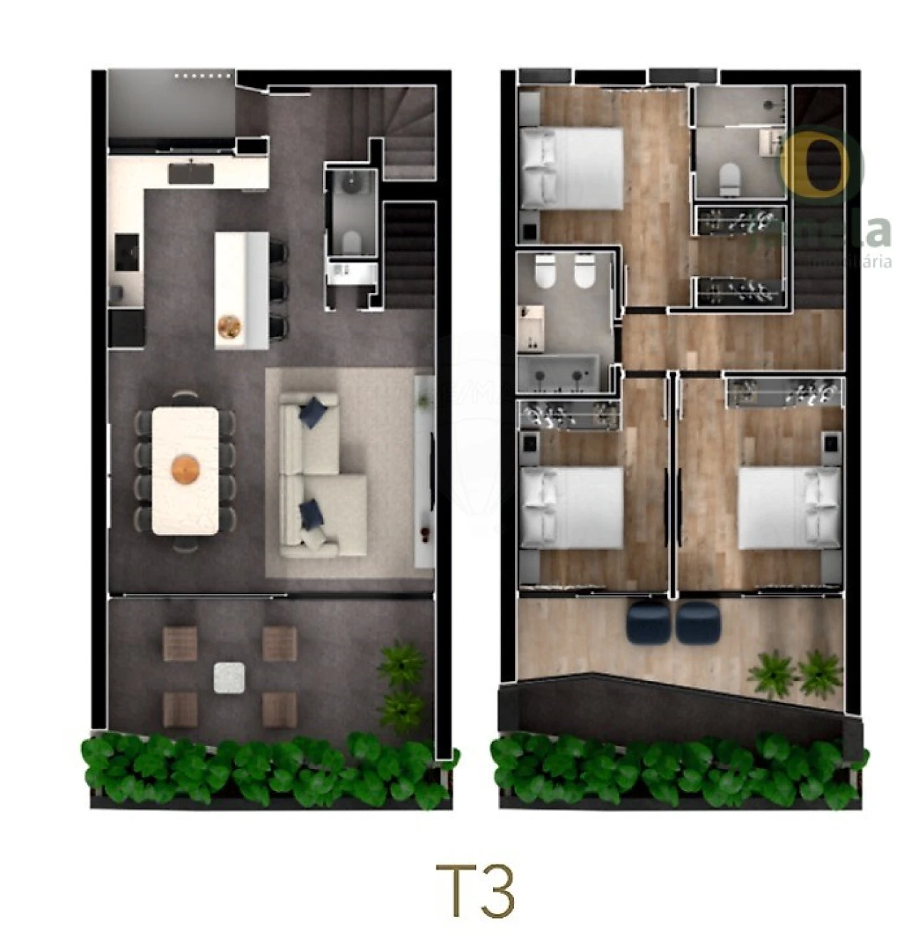 Moradia T3 para Venda em Loule (São Sebastião) Foto 8