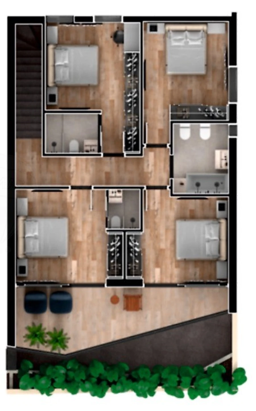 Moradia T3 para Venda em Loule (São Sebastião) Planta 1