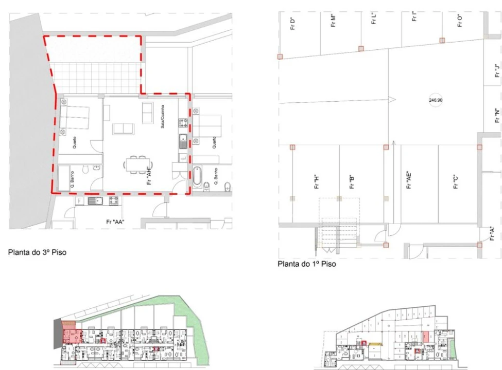 Apartamento T1 para Venda em Urgezes Foto 5