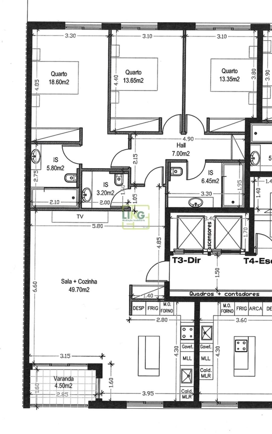 Apartamento T3 para Venda em Castelo Branco Foto 11