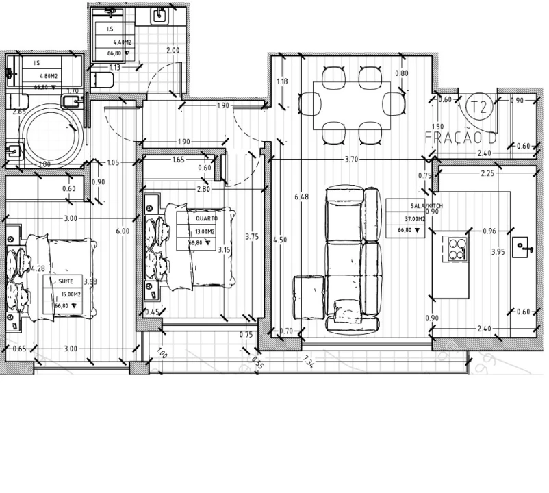 Apartamento T2 para Venda em Charneca de Caparica e Sobreda Foto 18