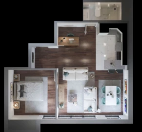 Apartamento T1 para Arrendamento em Matosinhos e Leça da Palmeira
