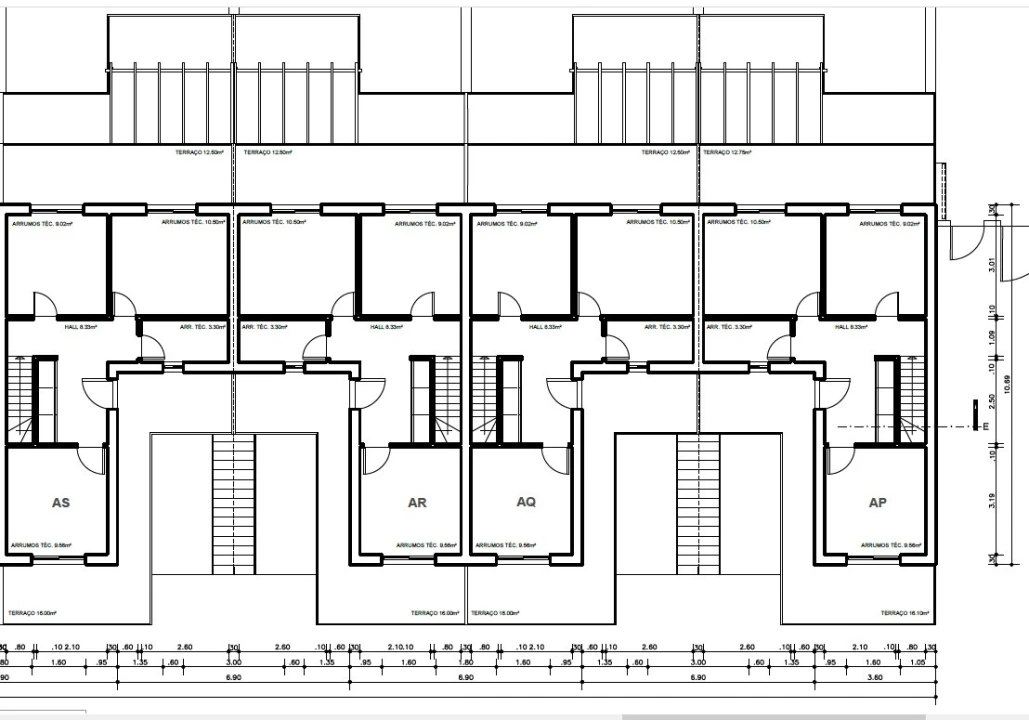 Apartamento para Venda em Vila Nova de Cacela Planta 2