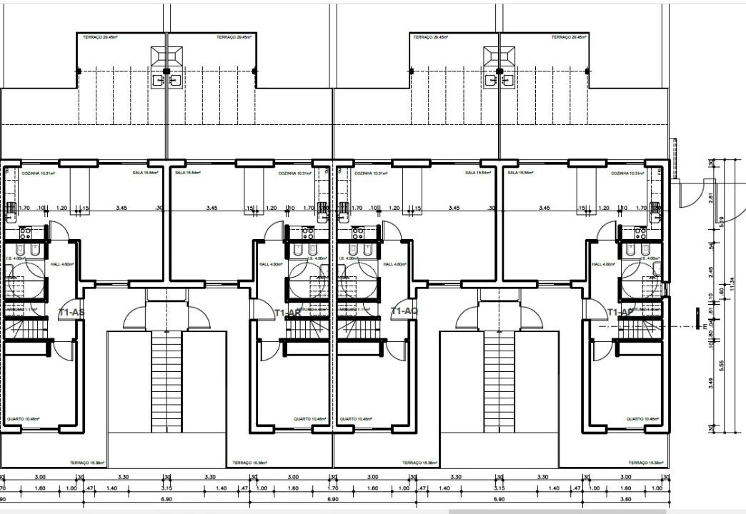 Apartamento para Venda em Vila Nova de Cacela Planta 3
