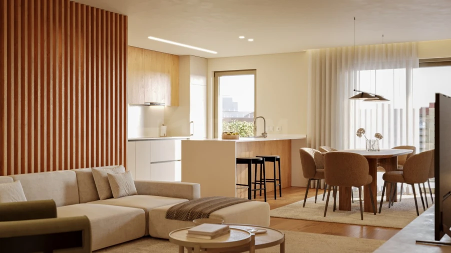 Apartamento T2 para Venda em Vila Nova de Famalicão e Calendário Foto 3