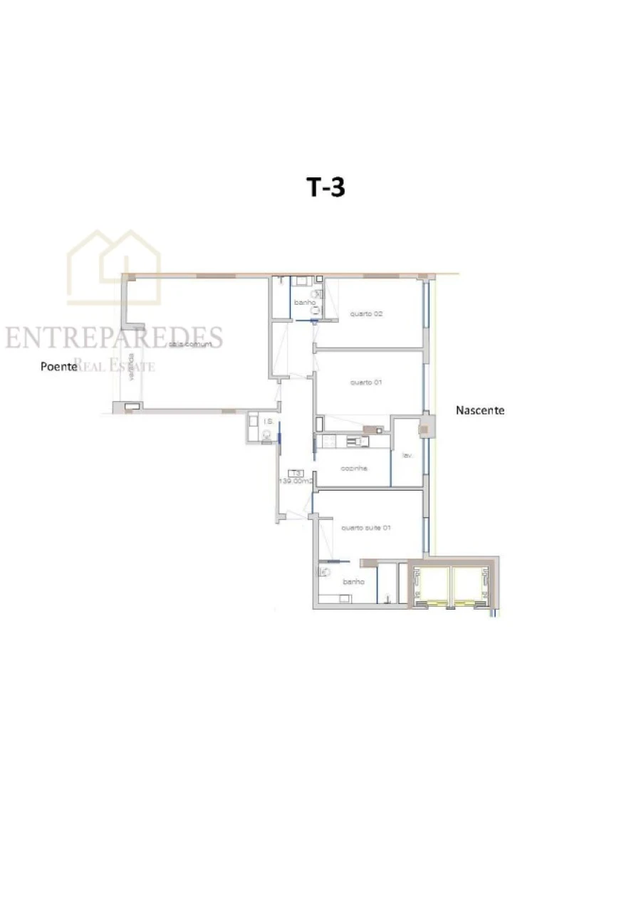Apartamento T3 para Venda em Cedofeita, Santo Ildefonso, Sé, Miragaia, São Nicolau e Vitória Foto 29