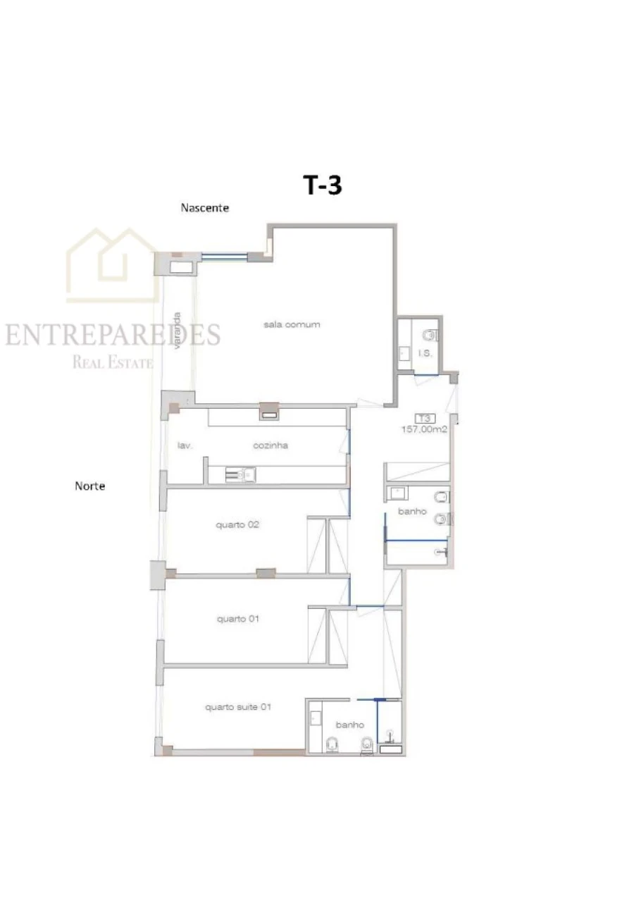 Apartamento T3 para Venda em Cedofeita, Santo Ildefonso, Sé, Miragaia, São Nicolau e Vitória Foto 31