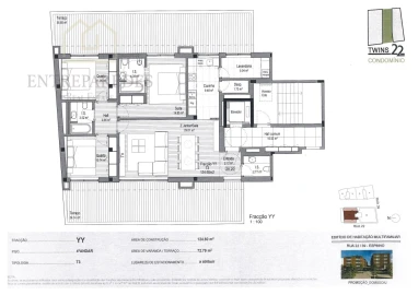Apartamento T3 para Venda em Espinho