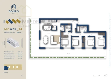 Apartamento T4 para Venda em Santa Marinha e São Pedro da Afurada