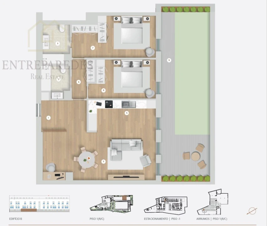 Apartamento T2 para Venda em Cedofeita, Santo Ildefonso, Sé, Miragaia, São Nicolau e Vitória Foto 28