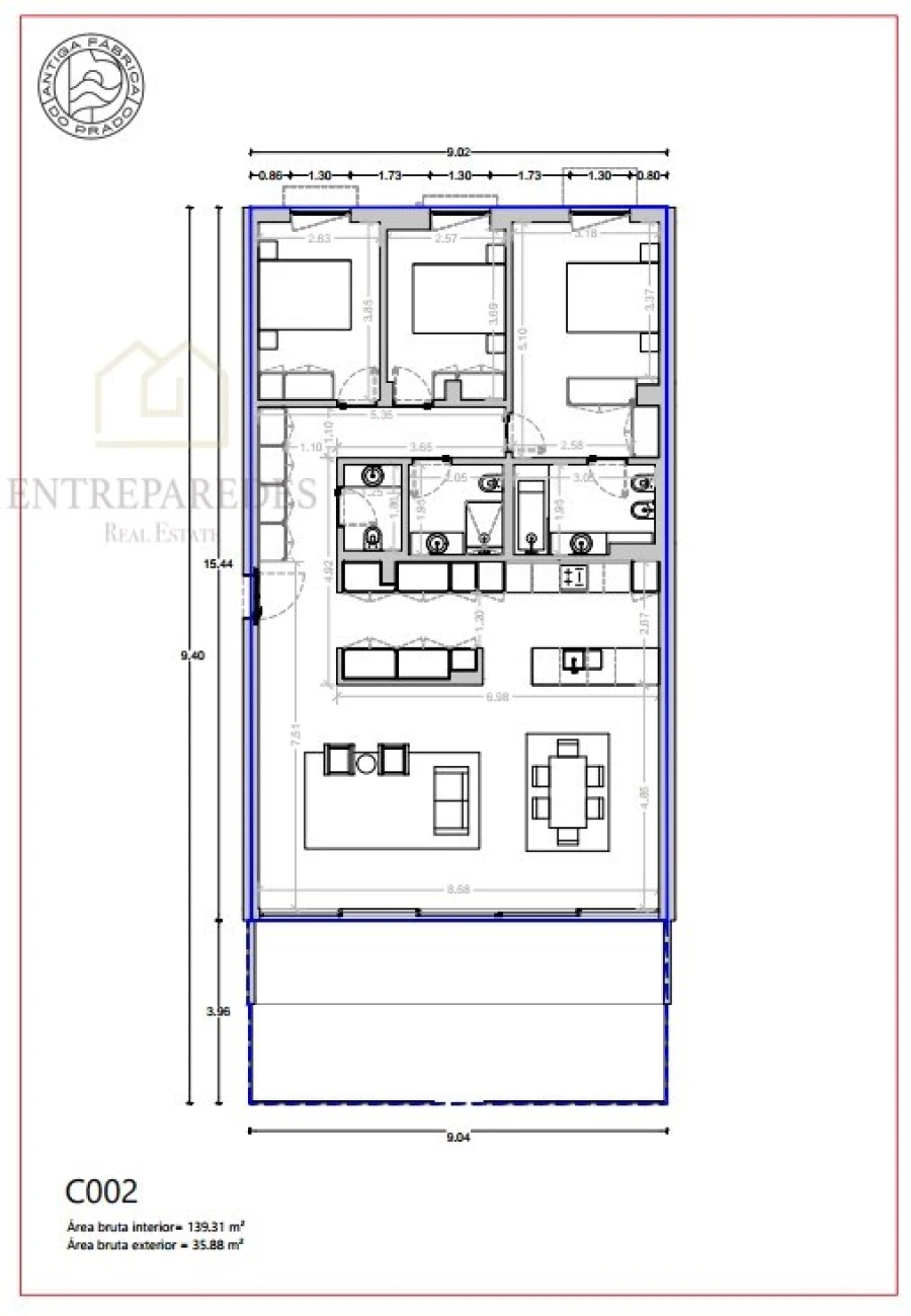 Apartamento T3 para Venda em Matosinhos e Leça da Palmeira Foto 10