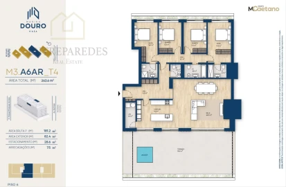 Apartamento T4 para Venda em Santa Marinha e São Pedro da Afurada