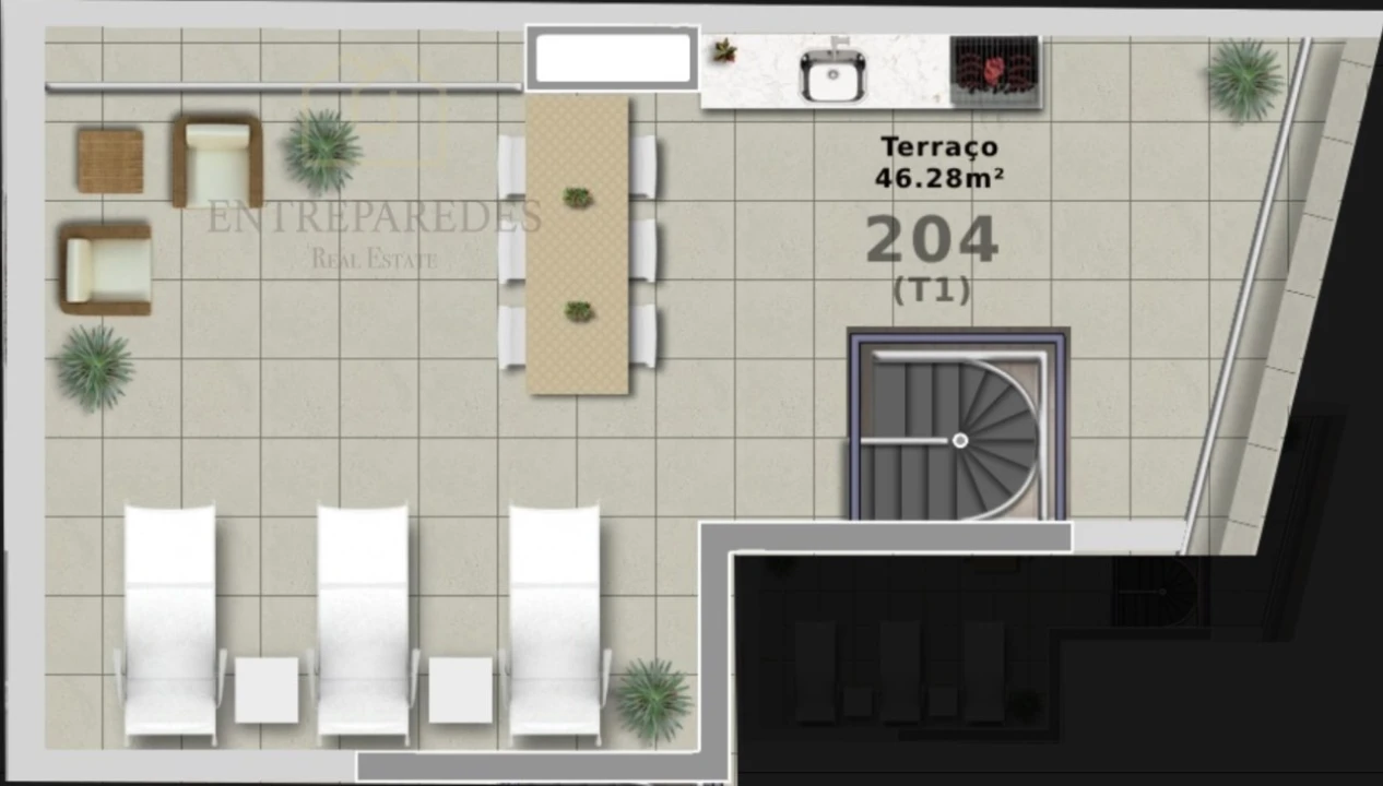 Apartamento T1 para Venda em Santa Marinha e São Pedro da Afurada Foto 9
