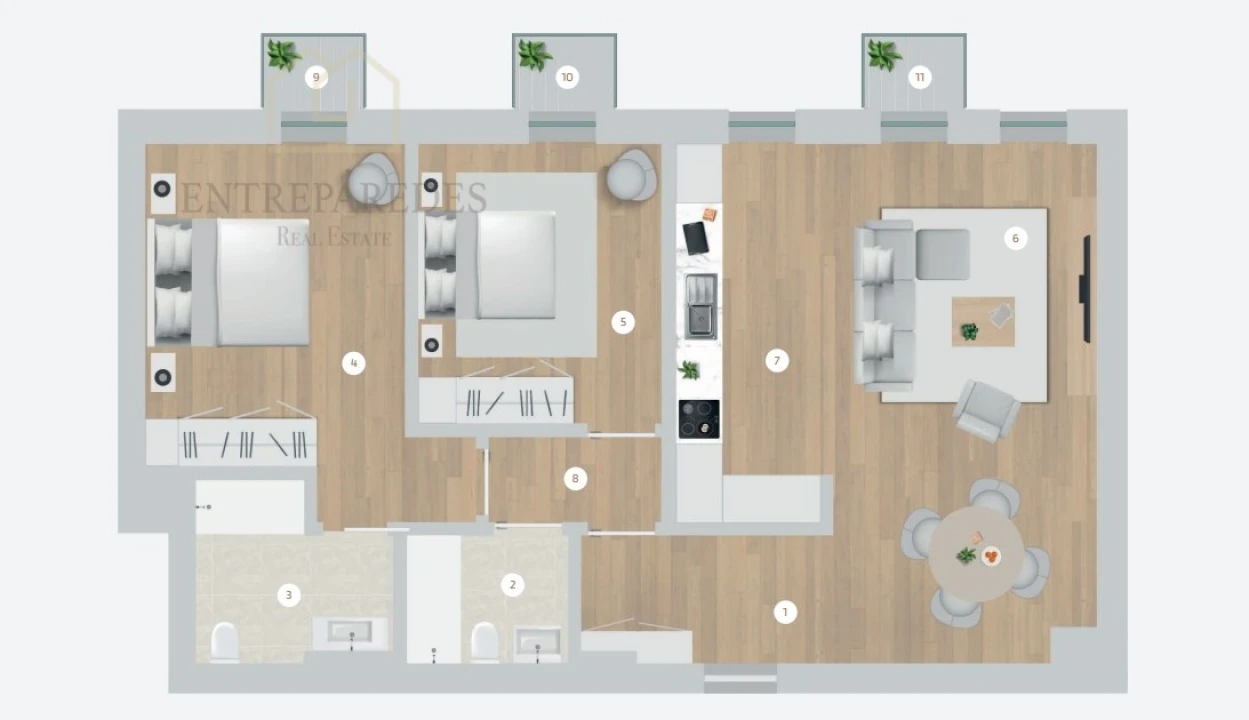 Apartamento T2 para Venda em Cedofeita, Santo Ildefonso, Sé, Miragaia, São Nicolau e Vitória Foto 27